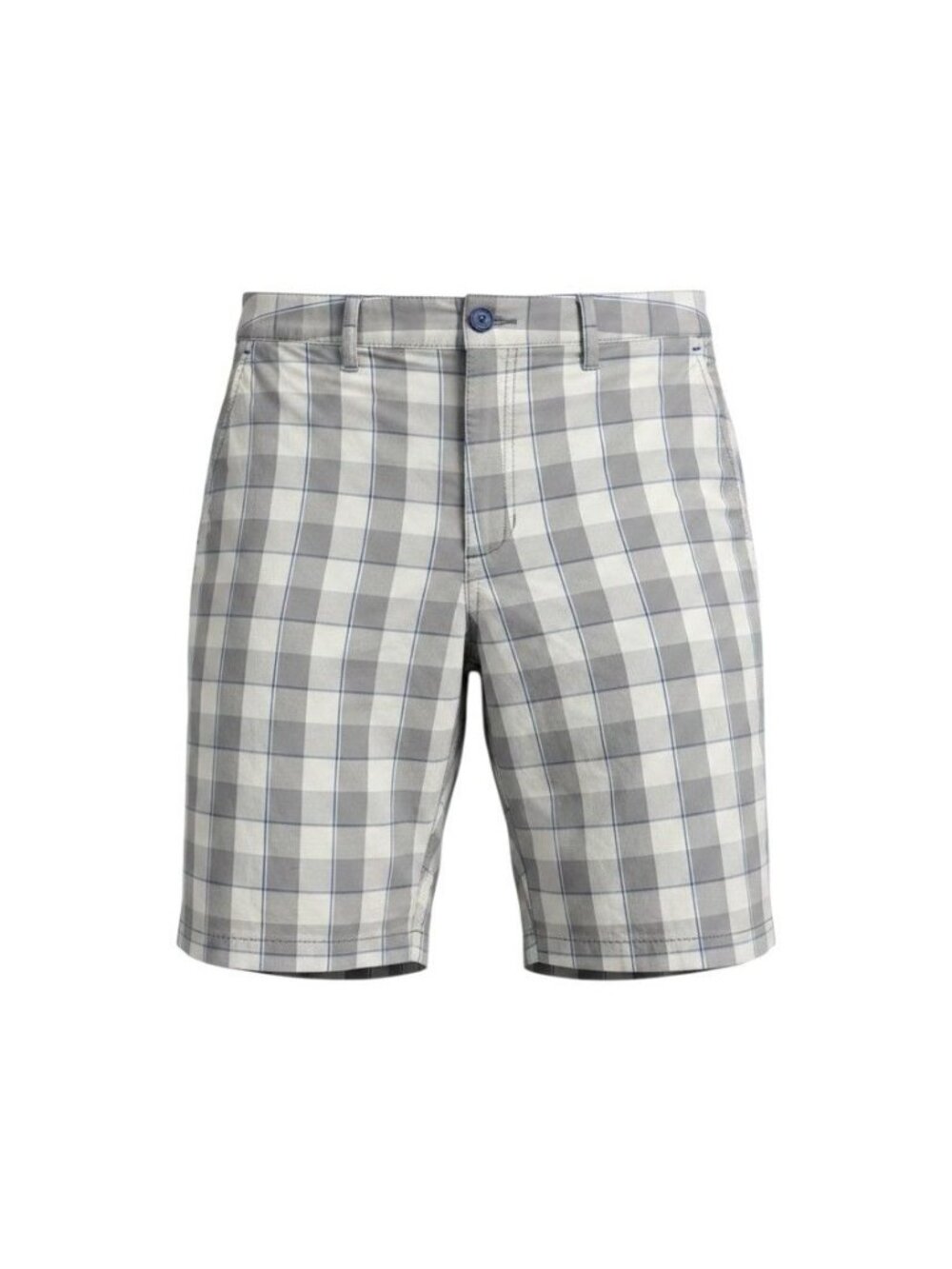 Tommy Bahama Mens Gray & White Plaid Shorts 34